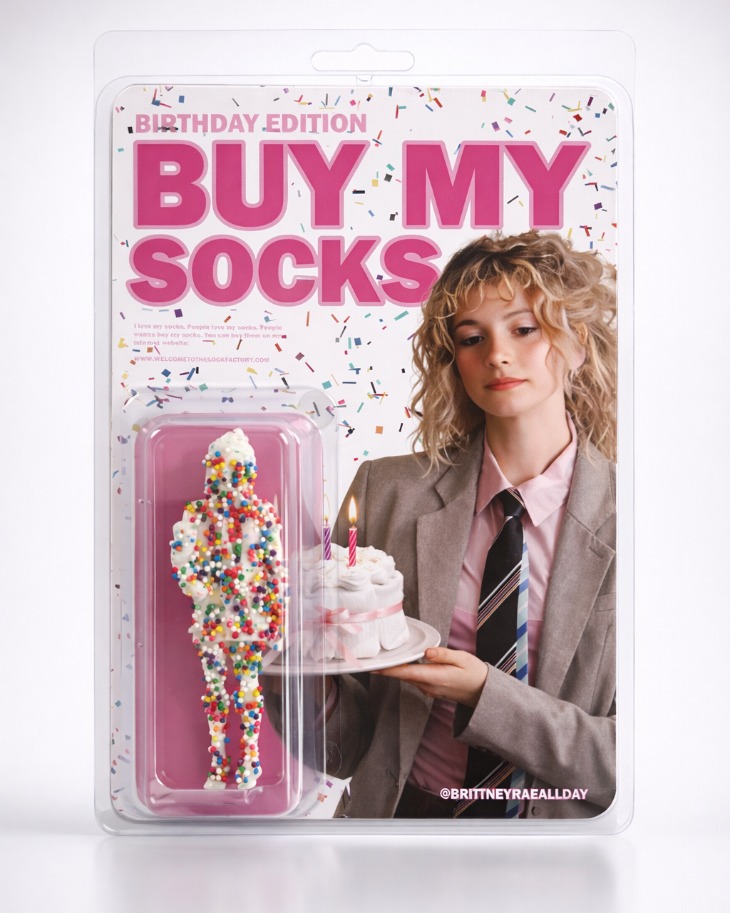 (BIRTHDAY EDITION) Business Owner Businesswoman Who Owns a Business Action Figure - The Sock Factory