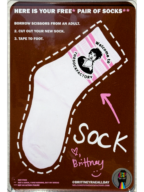 Business Owner Businesswoman Who Owns a Business Action Figure - The Sock Factory
